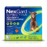 Antipulgas e Carrapatos NexGard Spectra para Cães de 7,6 a 15kg caixa c/ 3 comprimidos