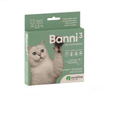 Antipulgas Banni 3 para gatos até 2,5kg