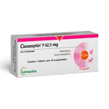 Antibiótico CLAVASEPTIN 62,5MG