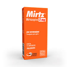 Mirtz 2 mg com 12 Comprimidos para Gatos