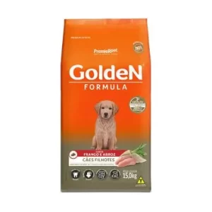 Ração Golden Fórmula para Cães Filhote Sabor Frango e Arroz 15kg