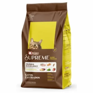 Ração Quatree Supreme Gatos Castrados Frango 10.1kg