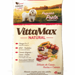 Ração VittaMax Natural Cães Pequeno Porte 1kg