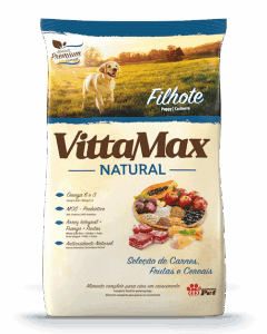 Ração vittamax natural filhote 15kg