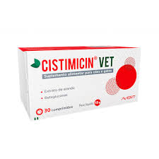 Suplemento Alimentar Cistimicin Vet para Cães e Gatos 30 Comprimidos
