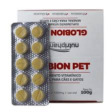 Suplemento Globion Pet 500mg - 10 Comprimidos