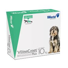 Vermífugo VermiCanis Plus 800mg para Cães de 10kg