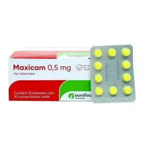 anti-inflamatório Maxicam 0,5mg 10 Comprimidos