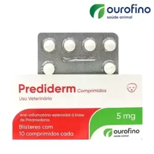 anti-inflamatório Prediderm 5mg 10 Comprimidos
