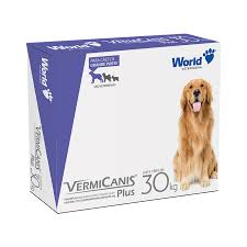 Vermífugo VermiCanis Plus  2,4g para Cães de 30kg