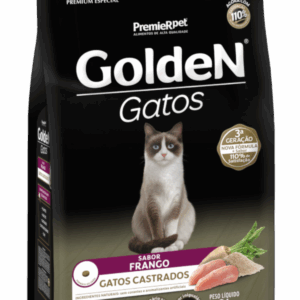 Ração Golden para Gatos Adultos Castrados Sabor Frango
