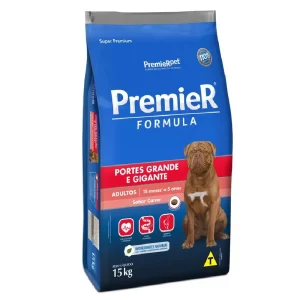 Ração Seca Premier Fórmula Porte Grande e Gigante Adulto sabor Carne 15k
