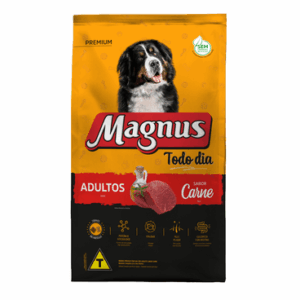 Magnus todo dia cães adulto carne 20kg