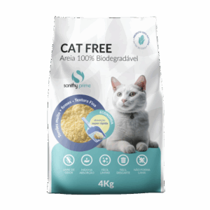 AREIA CAT FREE BIODEGRADAVEL 4KG