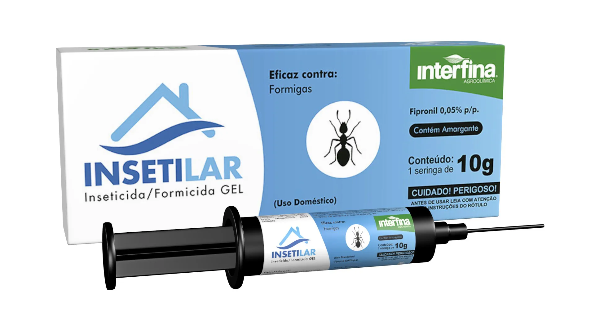 INSETILAR GEL FORMIGA 10g